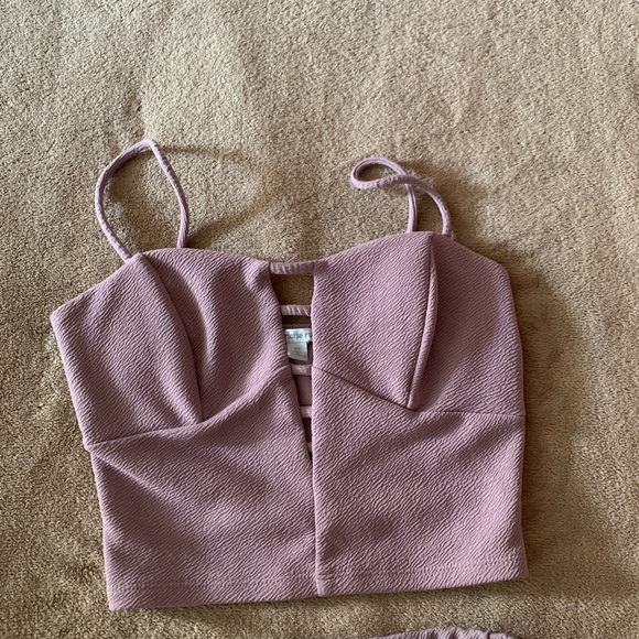 Charlotte Russe nude set dress - Picture 3 of 4